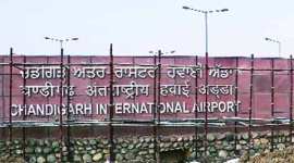 chandigarh airport, chandigarh international airport, chandigarh airport atm facility, airport authority of india, chandigarh news, india news