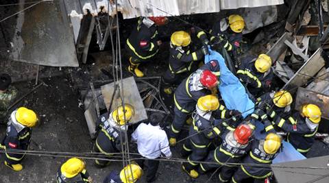 china restaurant blast, Wuhu restaurant blast, Anhui province restaurant blast, china gas cylinder explosion, china blast, china news, asia news, india news