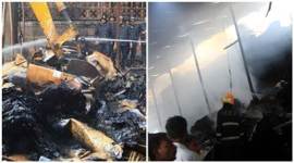 crawfor market, crawford market fire, crawford market mumbai, mumbai crawford market, mumbai fire, fire in mumbai, mumbai market fire, fire mumbai market, crawford market photos, mumbai news, india news