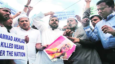 Dadri, Dadri lynching, Dadri lynching protest, protest against dadri lynching, Mohammad Akhlaq, Mohammad Akhlaq death, Narendra Modi, BJP, M M Kalburgi, Mohammad Akhlaq death protests, bisara, bisara protest,