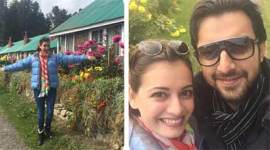 Dia Mirza, Kashmir, Sahil Sangha, Dia Mirza Kashmir photos, Dia Mirza wedding anniversary pictures, Dia Mirza Sahil Sangha, Dia Mirza Sahil Sangha photos