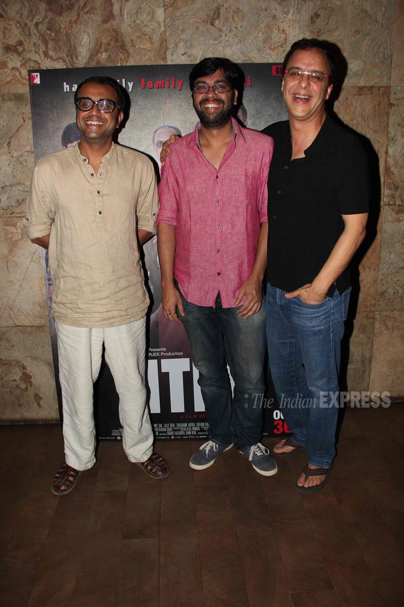 sussanne khan, sussanne roshan, sussanne khan photos, gayatri joshi, gayatri joshi photos, sonali bendre, sonali bendre photos, titli movie, titli, titli film, titli screening photos, ayushmann khurrana, shashank arora, shivani raghuvanshi, ranvir shorey, kanu behl, dibakar banerjee, vidhu vinod chopra
