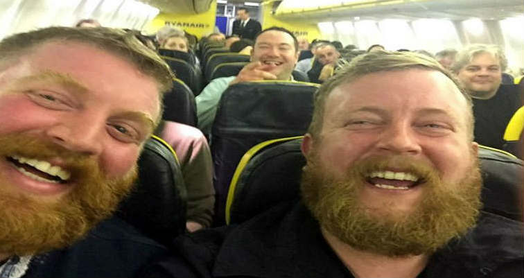 Man meets his doppelganger on flight and then three others on social ...