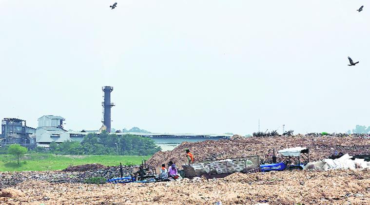 The dumping ground at Dadumajra. Express