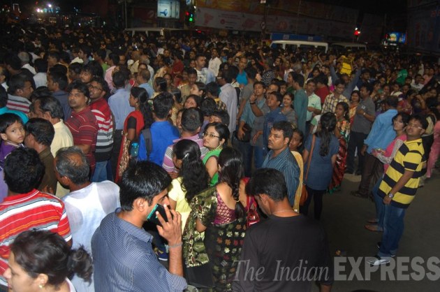Durga Puja, Durga Puja 2015, Durga Puja delhi, Durga Puja kolkata, Durga Puja celebrations, Durga Puja pandals, Durga Puja delhi pandals, Durga Puja 2015 celebrations, dussehra 2015, dussehra celebrations, dussehra 2015 celebrations, dussehra, Durga Puja photos, Durga Puja 2015 photos, Durga Puja 2015 pictures, indian express Durga Puja photos