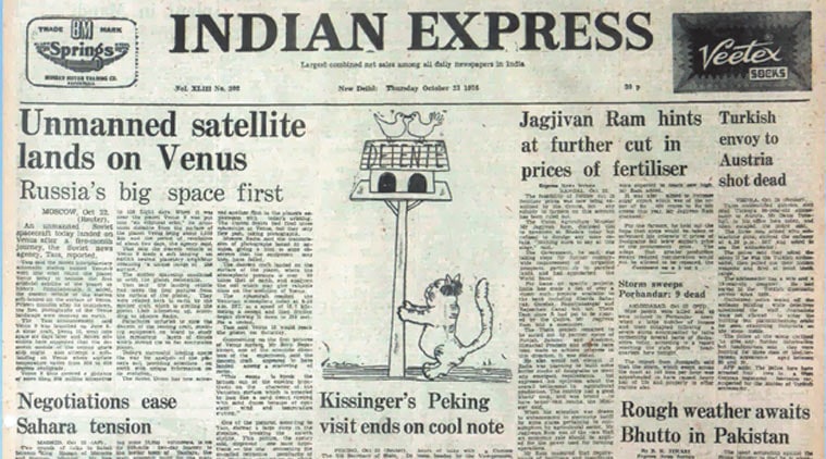 Soviet spacecraft, Venus, Arnold Toynbee, Mahatma Gandhi assassination, the indian express