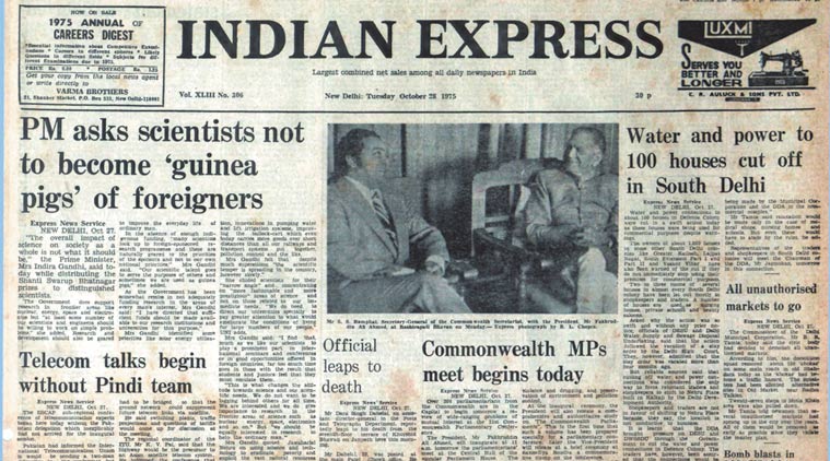 US bombings, indira Gandhi, Shanti Swaroop Bhatnagar awards, Indiara Gandhi, Indian embassy, forty years