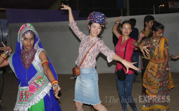 Navratri, Navaratri, Garba, Dandiya, Dandiya Raas, Garba Raas, Navratri Festival, Dussehra, Dasara, Dandiya Pics, Gabra Pics, Dandiya Photos, Garba Photos, Navratri Photos, Indian Express