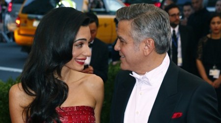 George Clooney, Amal Alamuddin, George Clooney Wedding Anniversary, George Clooney Amal alamuddin, George Clooney Wife, George Clooney Amal Alamuddin Wedding, George Clooney Amal Alamuddin Marraige, George Clooney Amal Alamuddin pics, Entertainment news