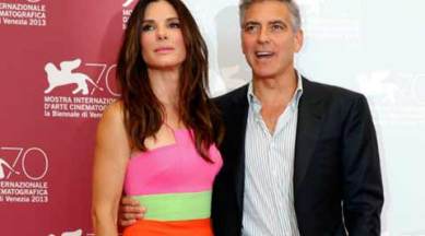 Gravity' Stars George Clooney and Sandra Bullock - The New York Times