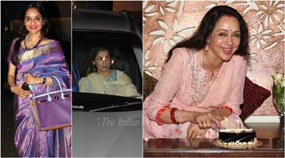 Hema Malini Turns 67, Celebrates B’day With Media, Friends 