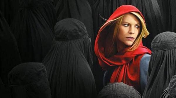 Homeland, Homeland Controversy, Homeland Season 5 Controversy, Homeland Anti Muslim, Homeland Season 5, Homeland Season 5 Episodes, Homeland Episodes, Graffiti Artist, Graffiti artists plant stern message, Homeland Racist Stance, Homeland Tv Show, Entertainment news