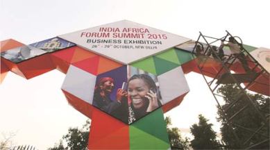 Narendra Modi, India Africa summit, modi india Africa Summit, Nirmala Sitharaman, African deligates, United Nations reform, GDP growth, ieeditorial, the indian express