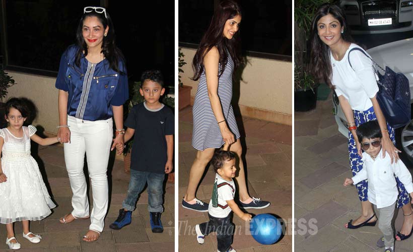 Sanjay Dutt, Maanyata Dutt, Genelia D'Souza, Riaan,