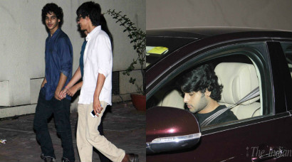 ‘Jazbaa’ screening: Shahid Kapoor’s brother Ishaan, Bhagyashree’s son ...