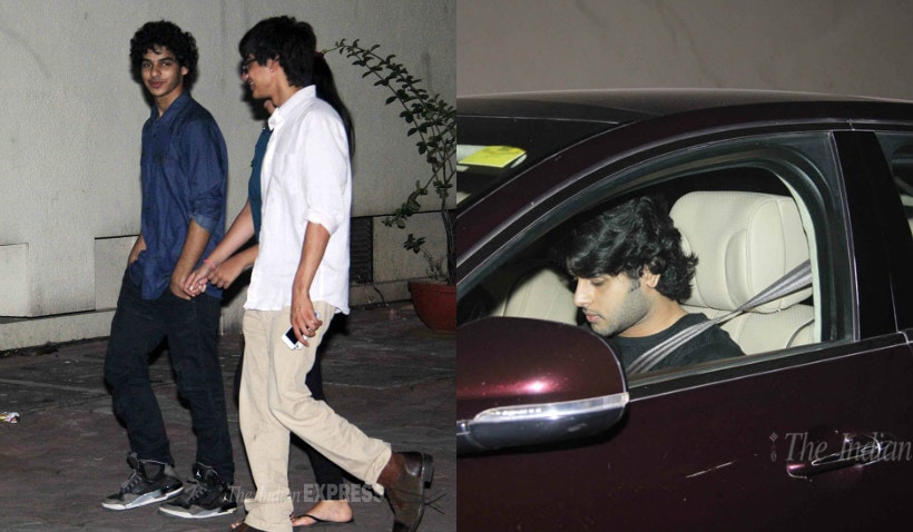 Ishaan Khattar, Abhimanyu Dasani, Jazbaa screeming, Shahid Kapoor brother, Bhagyashree son, bollywood, entertainment