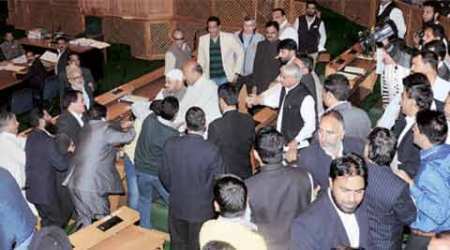 beef, jammu assembly, kashmir assembly, j k assembly, beef party, mla beef party, engineer rashid, ravinder raina, bjp, kashmir assembly violence, kashmir assembly beef, beef kashmir, beef ban, dadri, dadri beef, dadri lynching, india news, latest news, news
