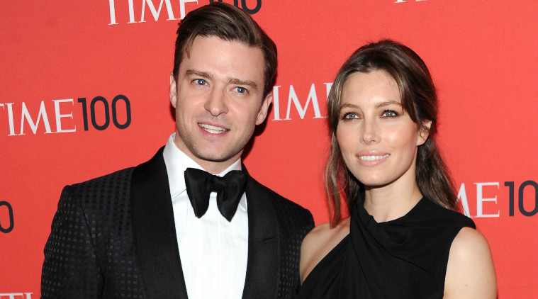    Jessica Biel con interesante, Marido  