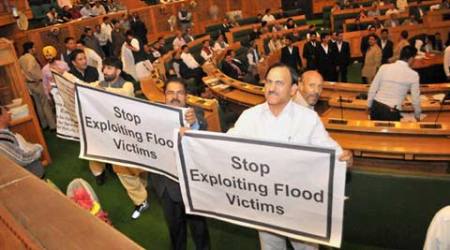 kashmir, kashmir assembly, jammu assembly , jammu kashmir assembly protest, kashmir assembly protest, assembly protest, india news, latest news