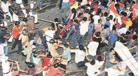 kolkata police, kolkata police lathicharge, cpm, tmc, mamata banerjee, tmc news, kolkata news, india news