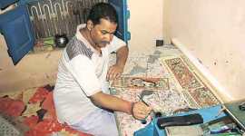 Bihar polls, Madhubani art, Nitish kumar, Bihar elections 2015, Madhubani painters naitish kumar, Nitish kumar visits madhubani artists, madhubani art museum, Bihar news, nation news, india news