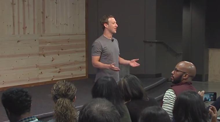 Facebook, Mark Zuckerberg, facebook Townhall, Facebook IIT Delhi, Mark Zuckerberg India visit, Internet.org, technology news