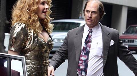 Matthew McConaughey looks unrecognisable with long blonde hair and