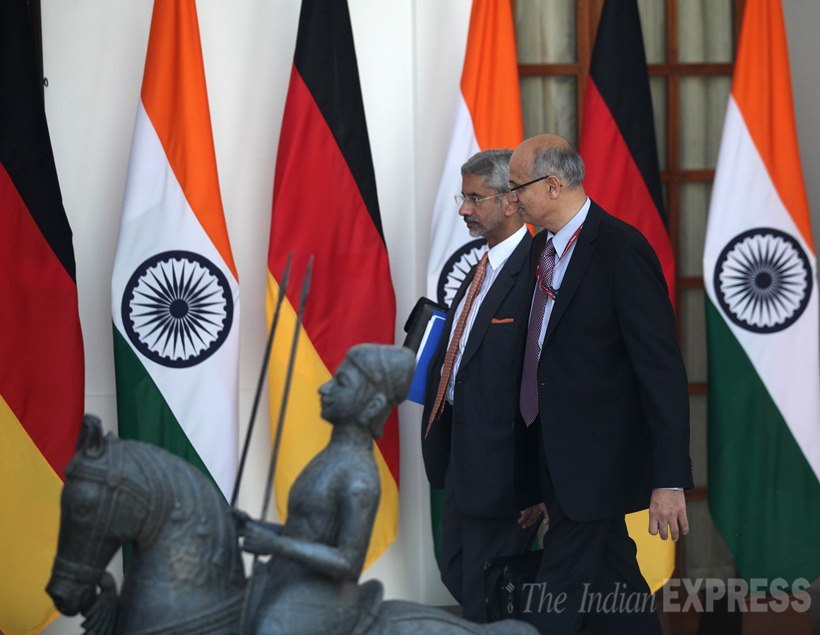merkel, angela merkel, german chancellor, narendra modi, modi, modi merkel modi merkel meet, india germany talks, german chancellor in india, merkel in india, india news