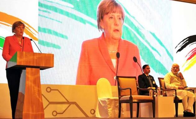 angela merkel, narendra modi, merkel bengaluru, modi in bengaluru, bosch, merkel modi meeting, indo german pacts, angela merkel bengaluru
