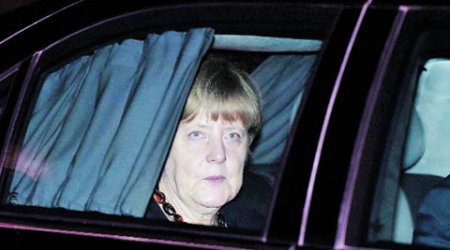 Angela Merkel, Angela Merkel india, Angela Merkel narendra modi, merkel modi, narendra modi, German Chancellor, German Chancellor Angela Merkel, Jayant Sinha, Inter-Governmental Consultations, IGC, Rashtrapati Bhawan