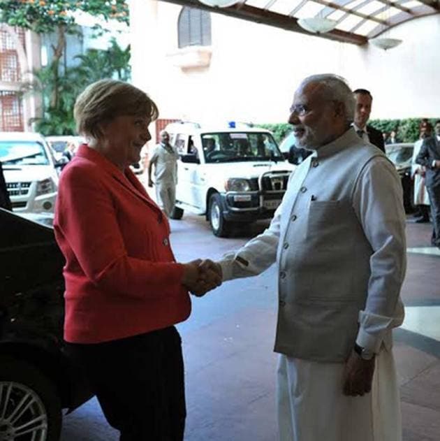 angela merkel, narendra modi, merkel bengaluru, modi in bengaluru, bosch, merkel modi meeting, indo german pacts, angela merkel bengaluru