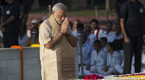 Modi Gandi Terming Gandhi his ‘inspiration’, PM Narendra Modi bats for saving ...