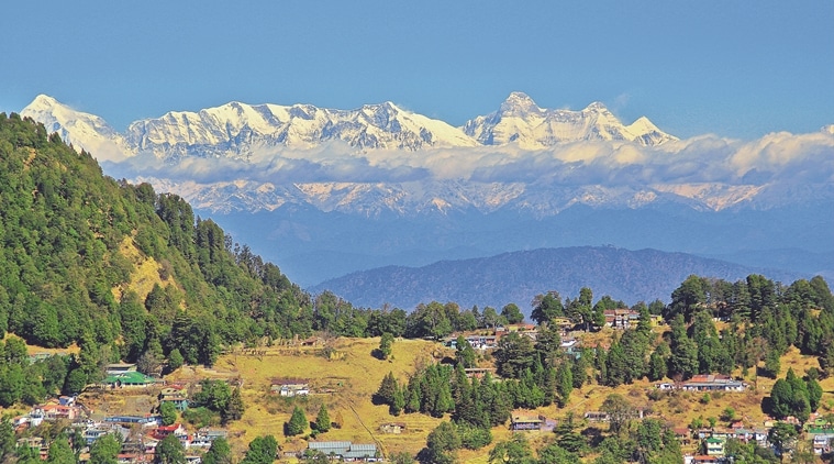 You stare up at the pristine blue sky and realise that what you thought were clouds riding high are actually the great Himalayas, floating majestically in the middle of the sky