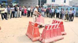 man shot dead, Gurgaon shootout, Anil Kumar Shukla, biker kills man, Anil Kumar Shukla shot dead, biker shoots man, Gurgaon news