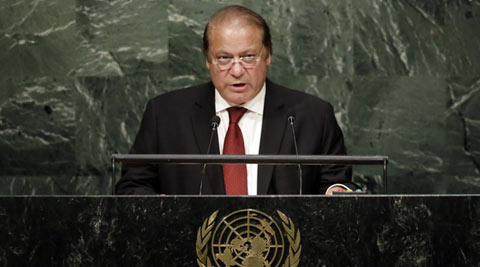 Pakistan, nawaz sharif, india pakistan, paksitan kashmir issue, UN resolution Kashmir, Nawaz Sharif Kashmir resolution, UNGA Kashmir resolution, India Pakistan Talks, Narendra Modi NAwaz Sharif, India Pakistan ties, india news, pakistan news, world news, latest world news