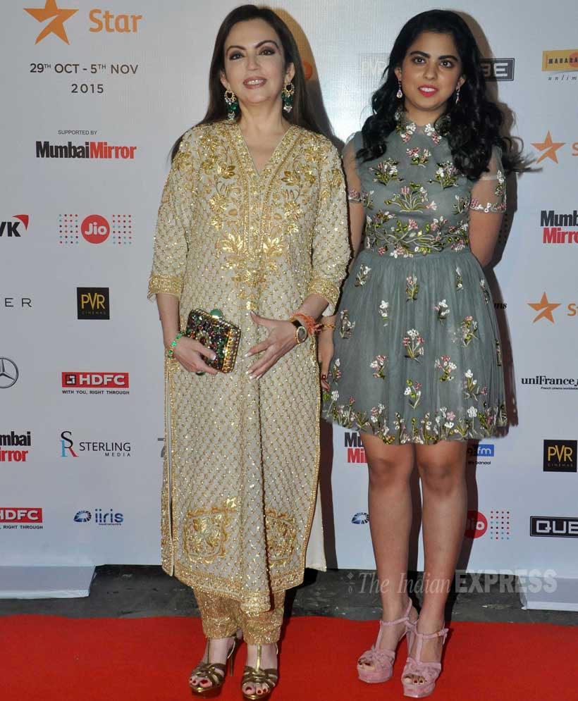 Nita Ambani, Isha ambani