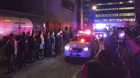 New York City police officer shot dead while pursuing suspect | World ...