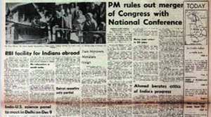 October 12, Forty Years Ago: NRI Accounts