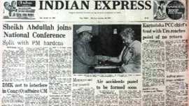 Indian Express, Indian Express front page, Indian Express paper