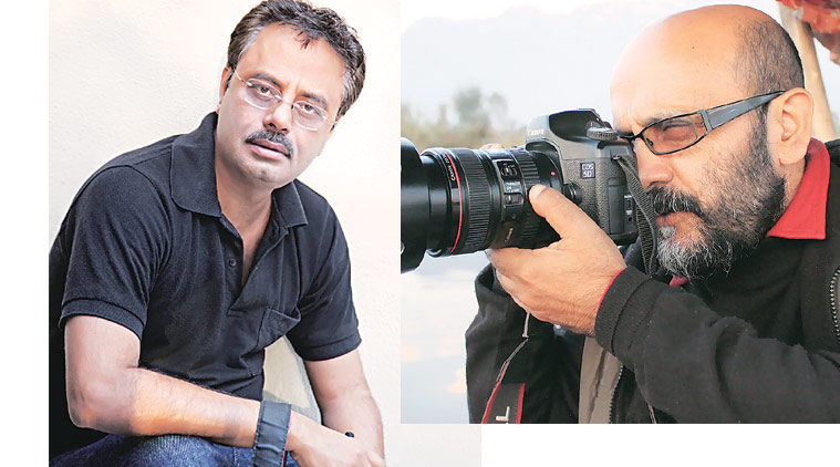 Photographers Amit Mehra (left) and Veer Munshi (right)