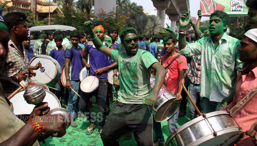 Trinamool Congress, TMC, TMC Clean Sweep, Trinamool Congress Clean Sweep, Mamta Banerjee, Bengal elections, Bengal Election Results, Bengal Polls results, Bengal polls live Result, Bengal Civic Polls, Bengal Civic Polls Results, Bengal Election Results Live, Bengal election Results indian Express, Bengal News, India News
