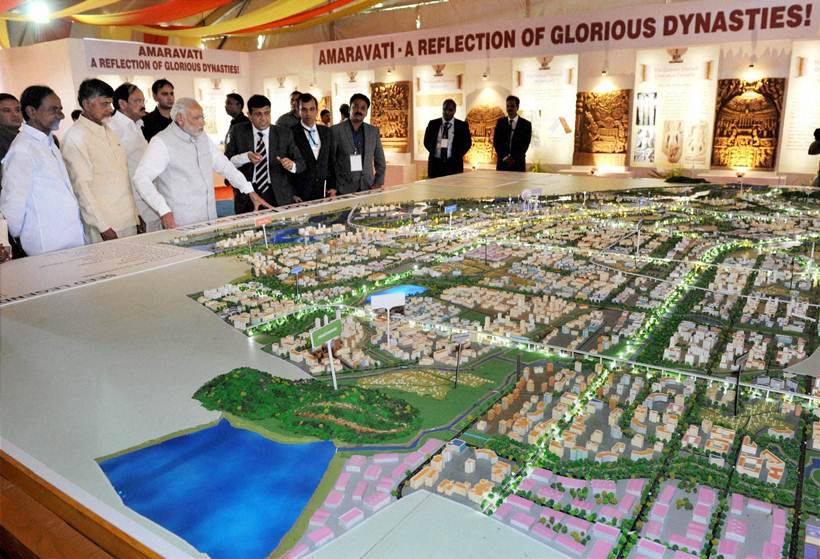 Narendra Modi, amaravati, andhra pradesh, modi, amaravati capital, chandrababu naidu, Venkaiah Naidu, Chandrashekar Rao, Narendra Modi in Amaravati, andhra capital, guntur, Modi in Andhra, andhra capital city, narendra modi, tdp, andhra new capital, andhra amaravati