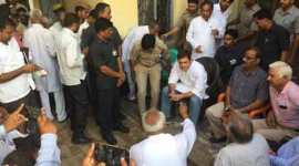 Dadri lynching, dadri killing, dadri news, dadri killing news, up dadri, up beef killing news, Rahul Gandhi, Dadri Akhlaq, Rahul Gandhi Dadri, Rahul visits Dadri, Dadri killing, Dadri Akhlaq family, nation news, india news