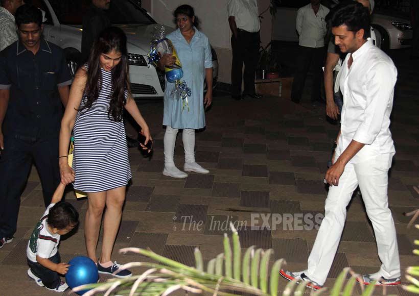 Genelia, Riaan, Riteish