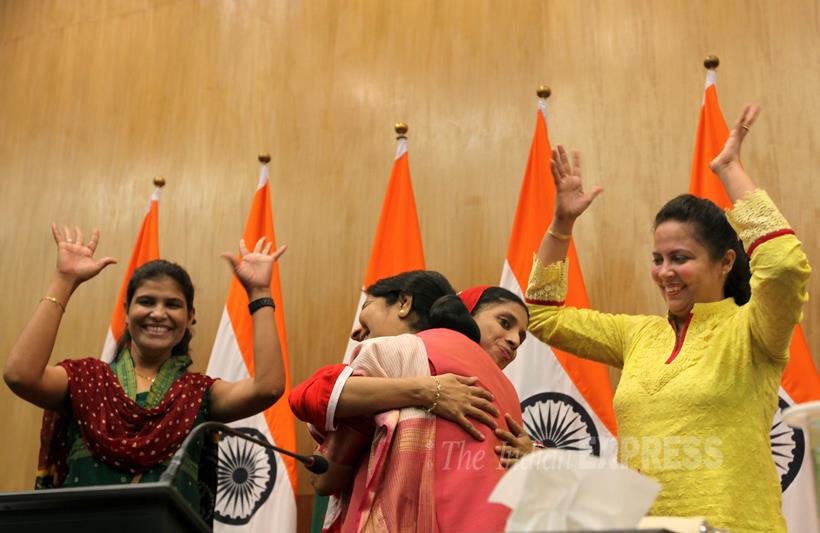 Geeta, Pakistan, India, Sushma Swaraj, Geeta Sushma Swaraj, Geeta News, Geeta Returns to india, Geeta Pakistan, Geeta Latest news, geeta in pakistan, Edhi Foundation, Indian Express