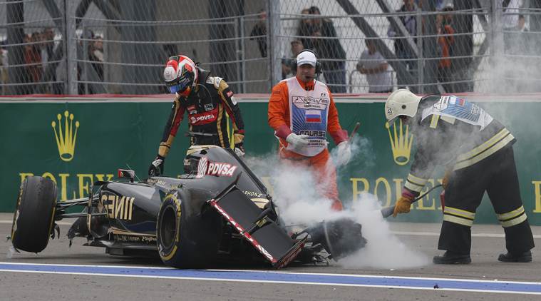 romain grosjean 2015