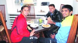 saina nehwal, denmark badminton, denmark open, denmark open news, sports news, badminton news, saina nehwal badminton, india news