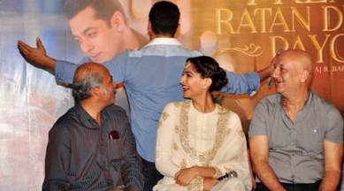 salman khan, prem ratan dhan payo, prem ratan dhan payo anupam kher, anupam kher, salman khan prem ratan dhan payo, salman khan news, salman khan prdp, prem ratan dhan payo trailer, prdp trailer, prdp first look, sonam kapoor, sonam kapoor prdp, sonam kapoor prem ratan dhan payo