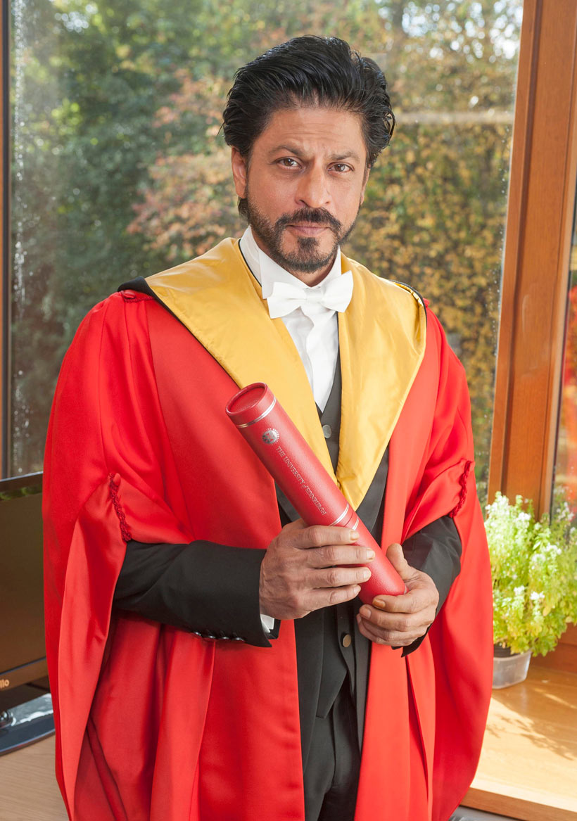 Shah Rukh Khan, Shah Rukh Khan receives doctorate, University of Edinburgh, bollywood