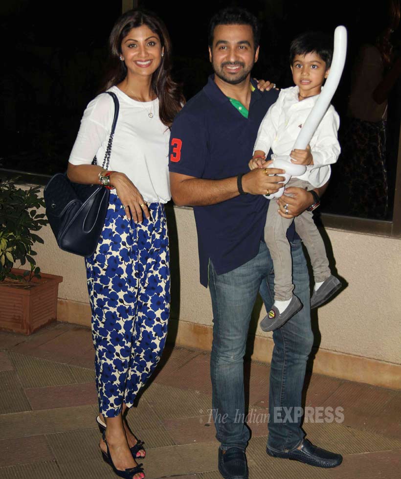 Shilpa Shetty, Viaan Raj Kundra, Raj Kundra